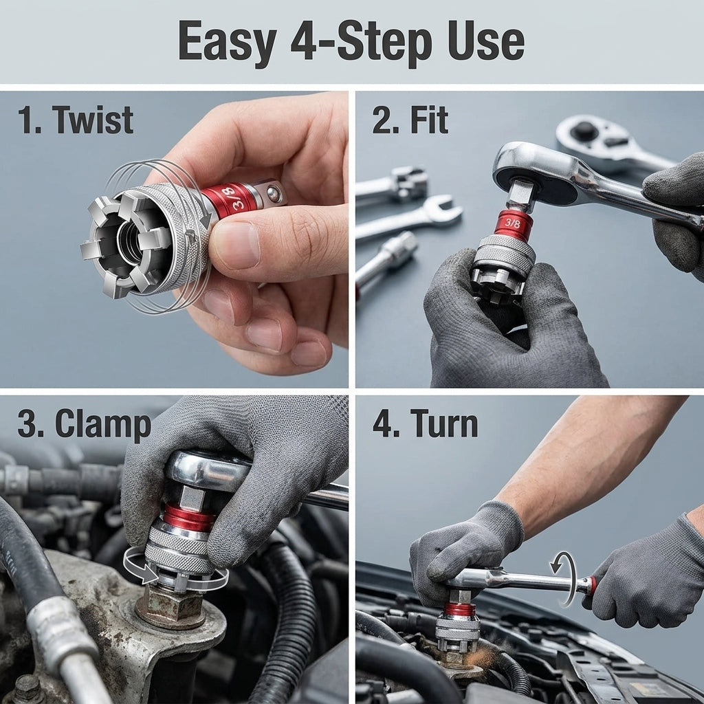 Multi Function Universal Socket Wrench Tool, picture 14