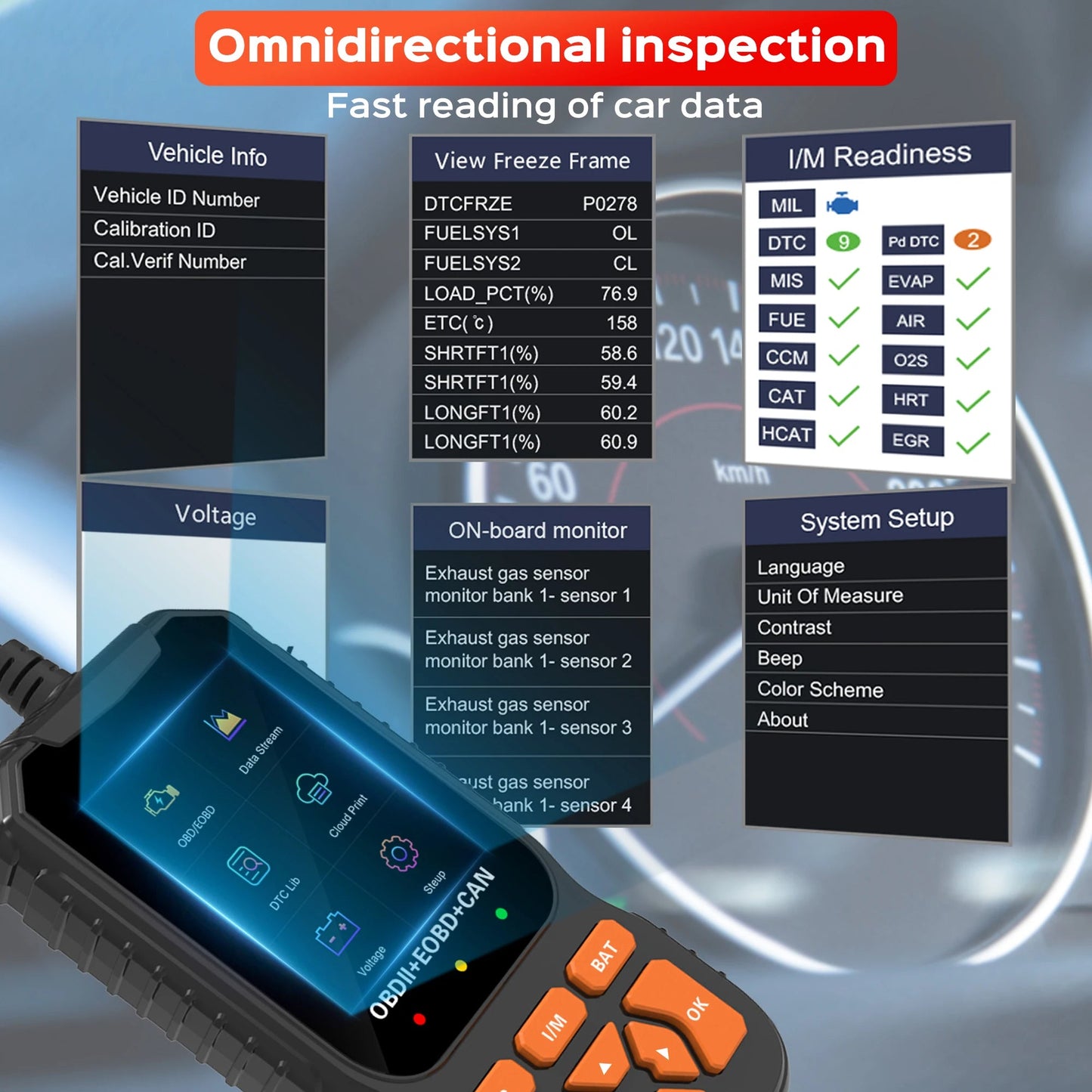 Autometrie v2 Car Code Scanner