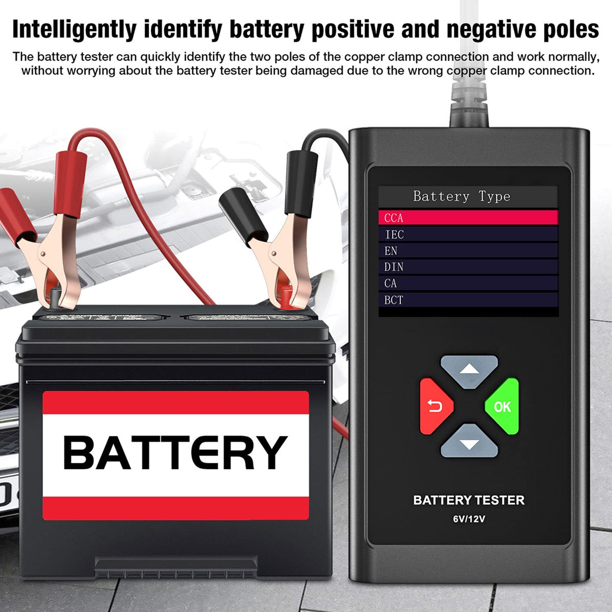 BatVoltix 12v Battery Tester