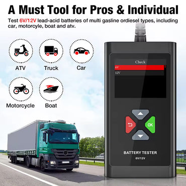 BatVoltix 12v Battery Tester