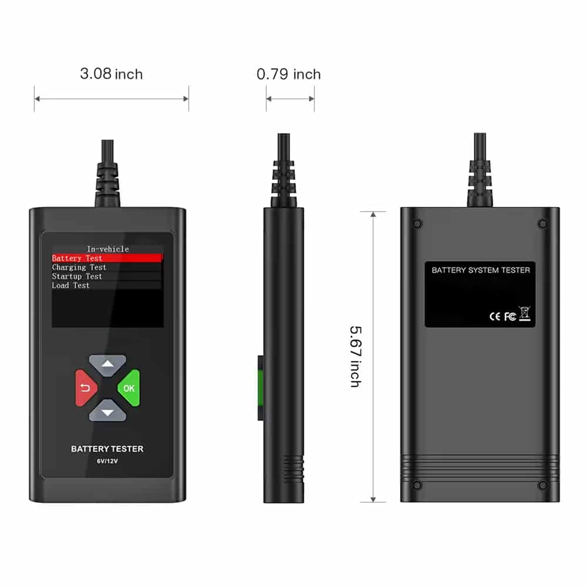 BatVoltix 12v Battery Tester