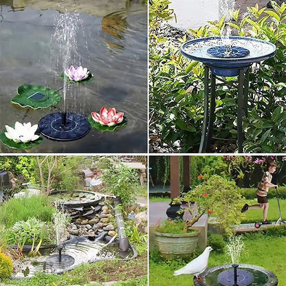 SolaryVex Floating Solar Fountain