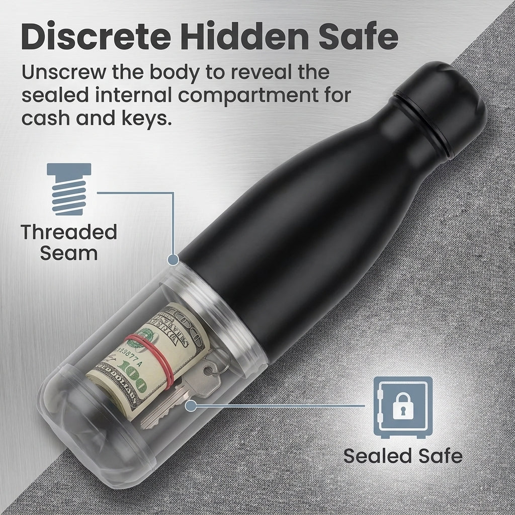 Secret Hidden Safe Diversion Water Bottle