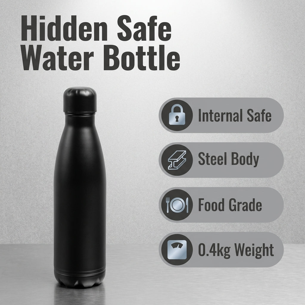 Secret Hidden Safe Diversion Water Bottle