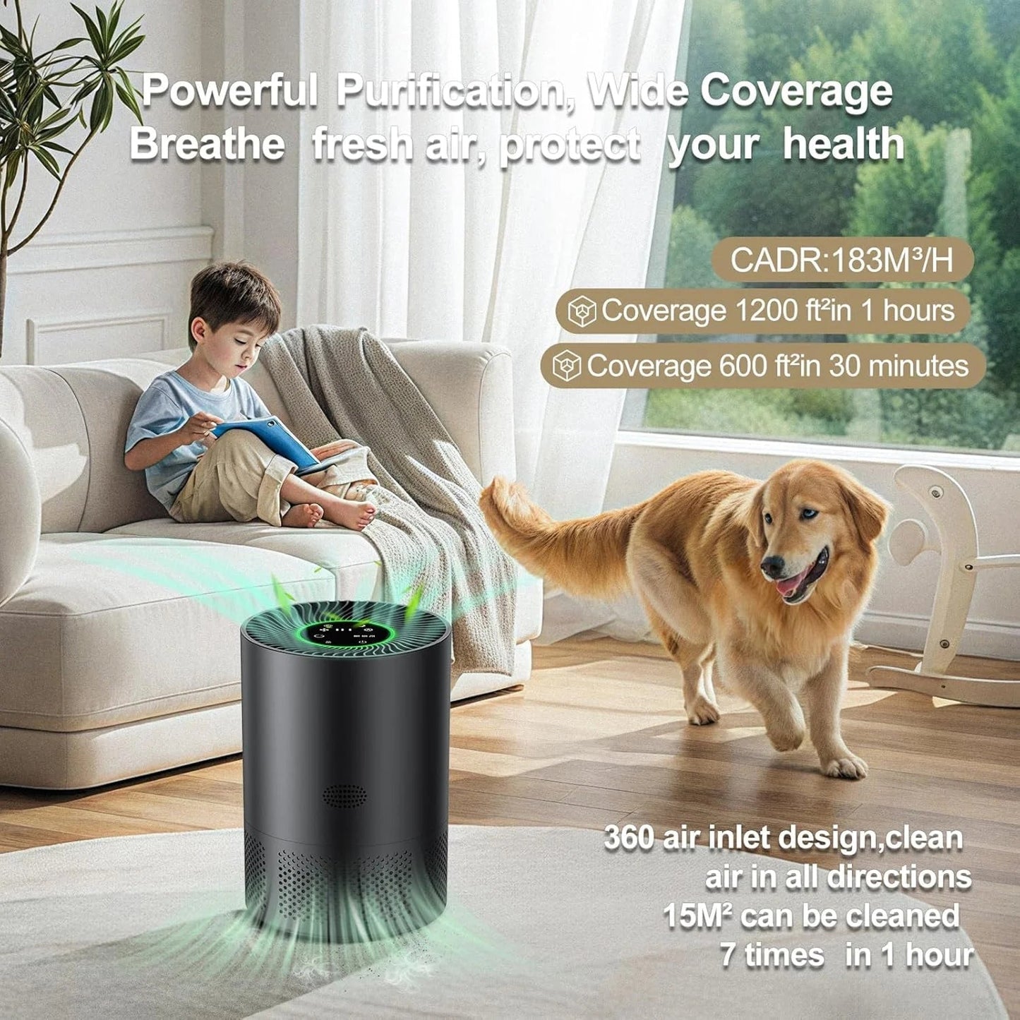 AirPurezy Mini HEPA Air Purifier