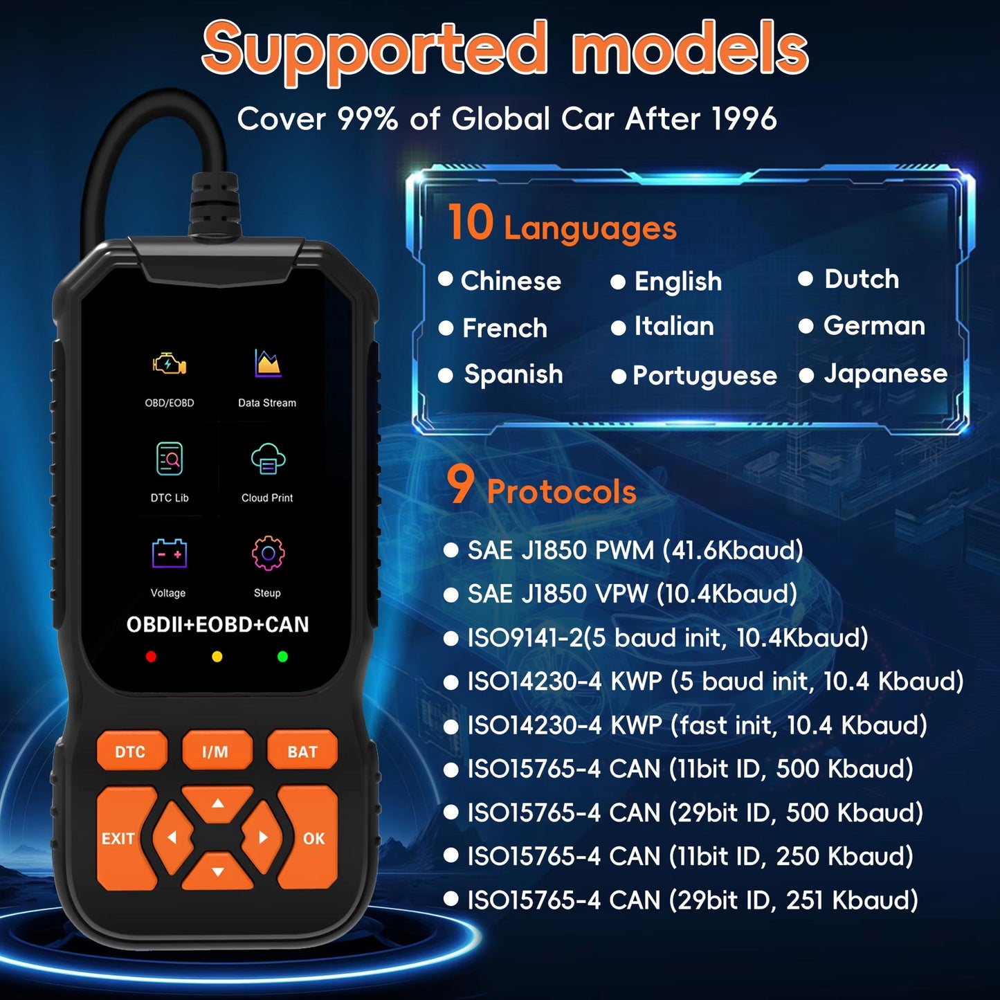 Autometrie v2 Car Code Scanner