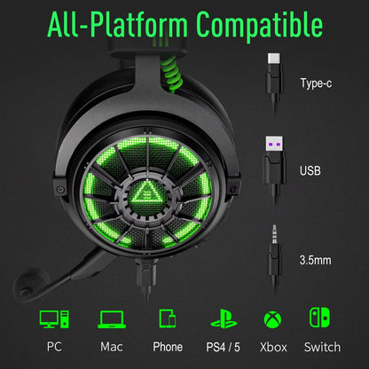 AuziHalo Gaming Headset