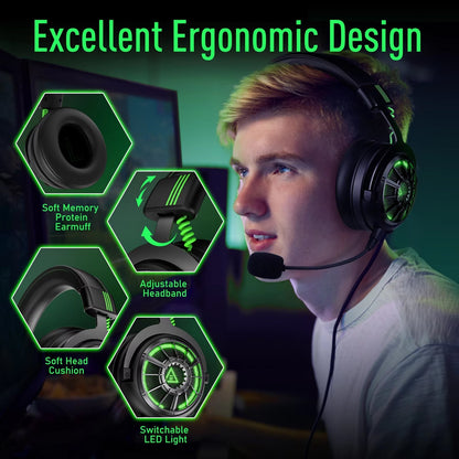 AuziHalo Gaming Headset