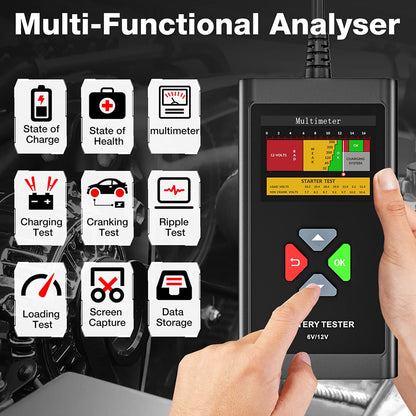 BatVoltix 12v Battery Tester