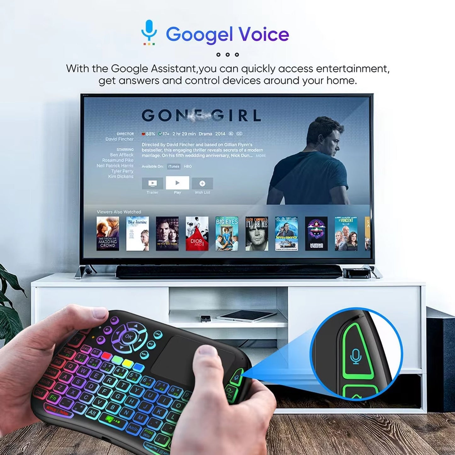 4-in-1 Mini Wireless Keyboard