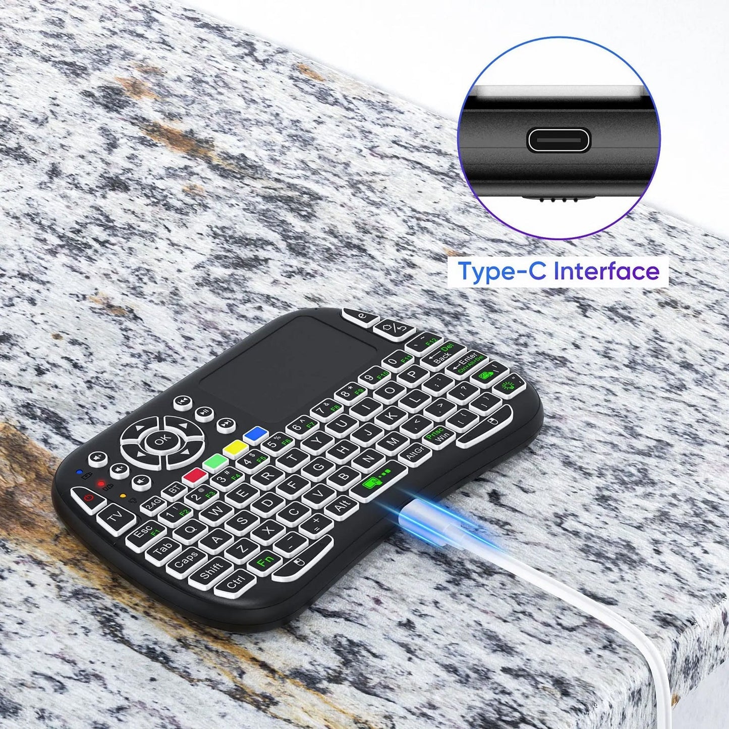 4-in-1 Mini Wireless Keyboard